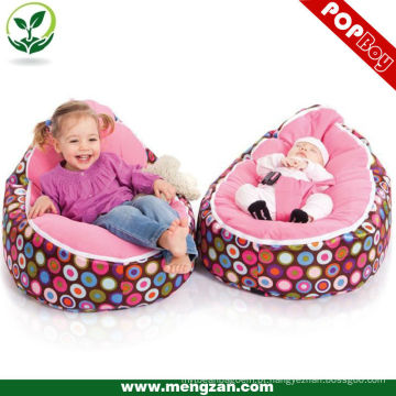 New design berço beanbag bebê macio de veludo beanbag cama